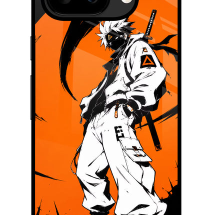 Street Samurai  Google Pixel 9A Glass Case Back Cover by Casekaro