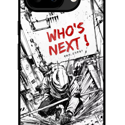 Who's Next Google Pixel 9A Glass Case Back Cover by Casekaro