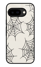 Spider Web Google Pixel 9A Glass Case