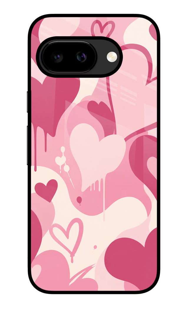 Hearty case Google Pixel 9A Glass Case