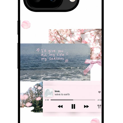Wave to earth Google Pixel 9A Glass Case