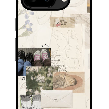 Soft Aesthetic Google Pixel 9A Glass Case