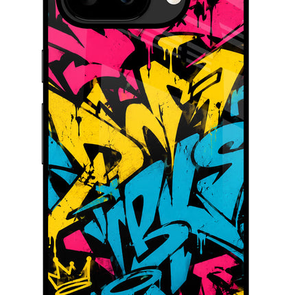 Graffiti Vibe Google Pixel 9A Glass Case