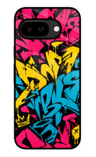 Graffiti Vibe Google Pixel 9A Glass Case