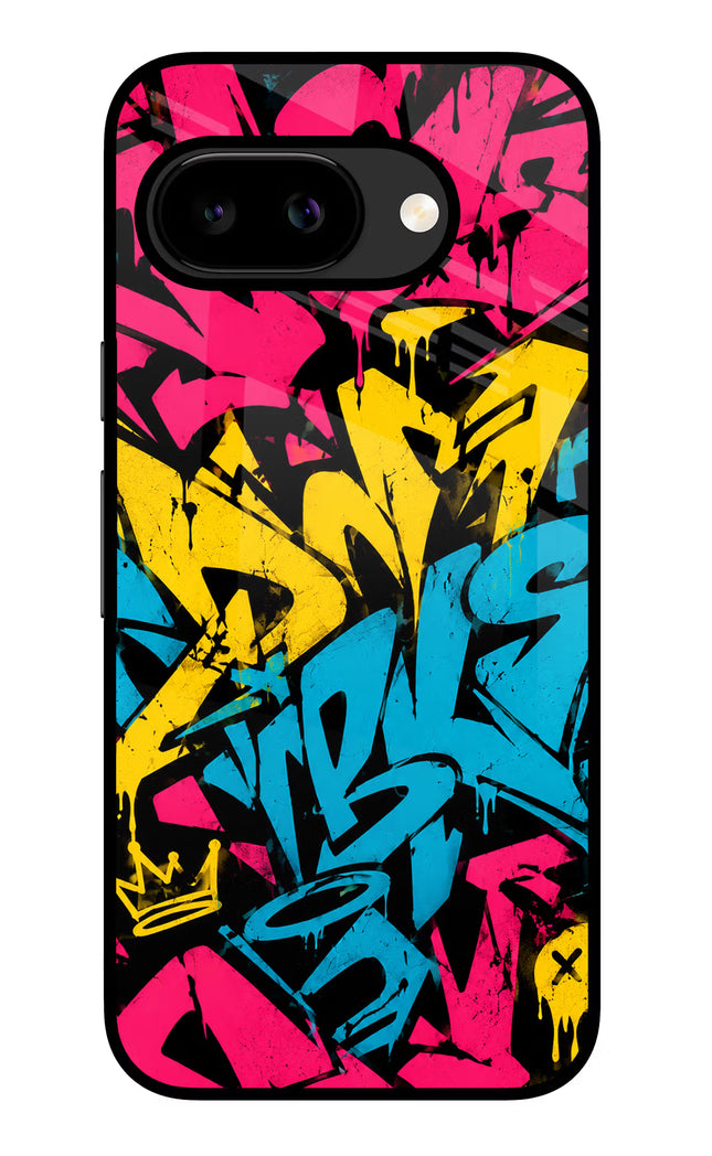Graffiti Vibe Google Pixel 9A Glass Case
