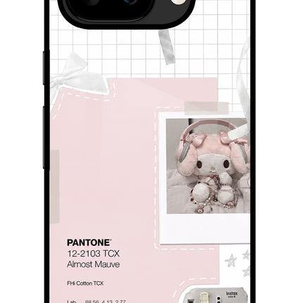 Pantone Asthetic Google Pixel 9A Glass Case