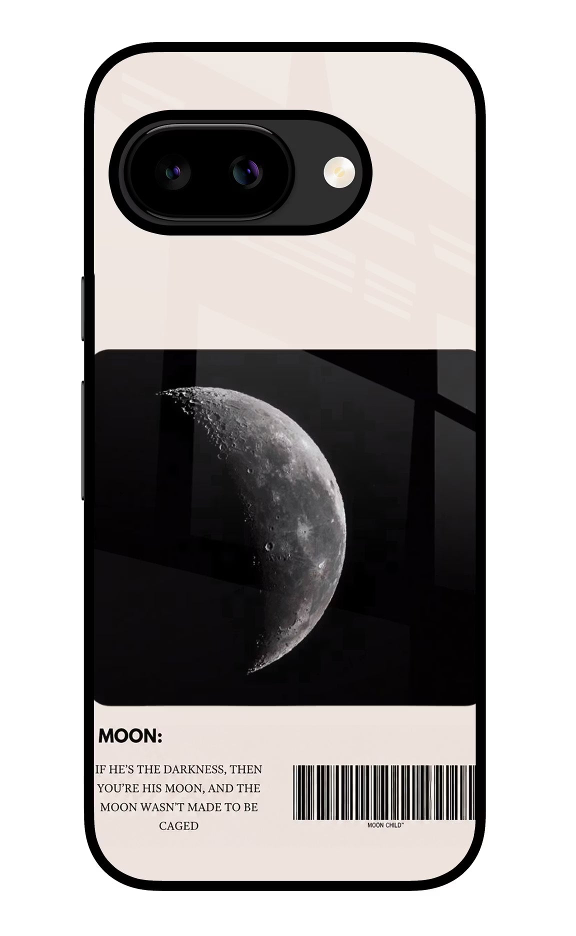 Moon Phase Google Pixel 9A Glass Case