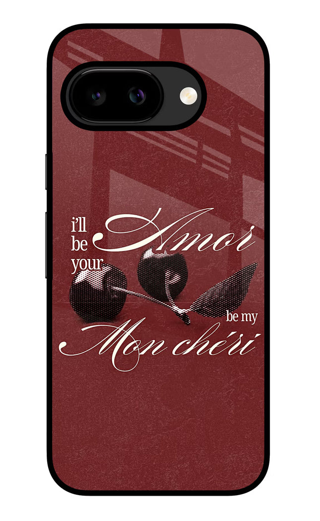 Velvet Cherry Google Pixel 9A Glass Case