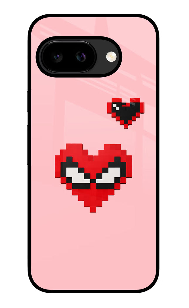 Gwen Heart Google Pixel 9A Glass Case