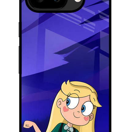 Star Glow Google Pixel 9A Glass Case
