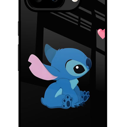 Stitch Crush Google Pixel 9A Glass Case