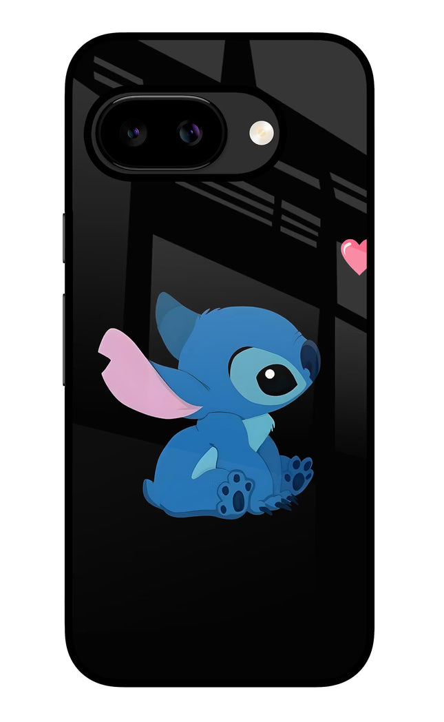 Stitch Crush Google Pixel 9A Glass Case