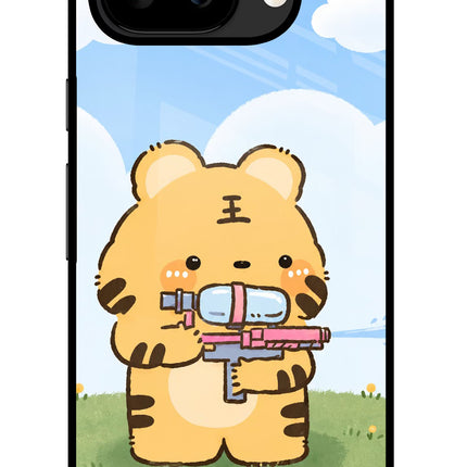 Tiger Treat Google Pixel 9A Glass Case