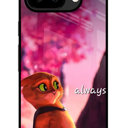 Always Cat Google Pixel 9A Glass Case