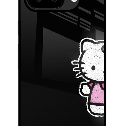 Kitty Charm Google Pixel 9A Glass Case