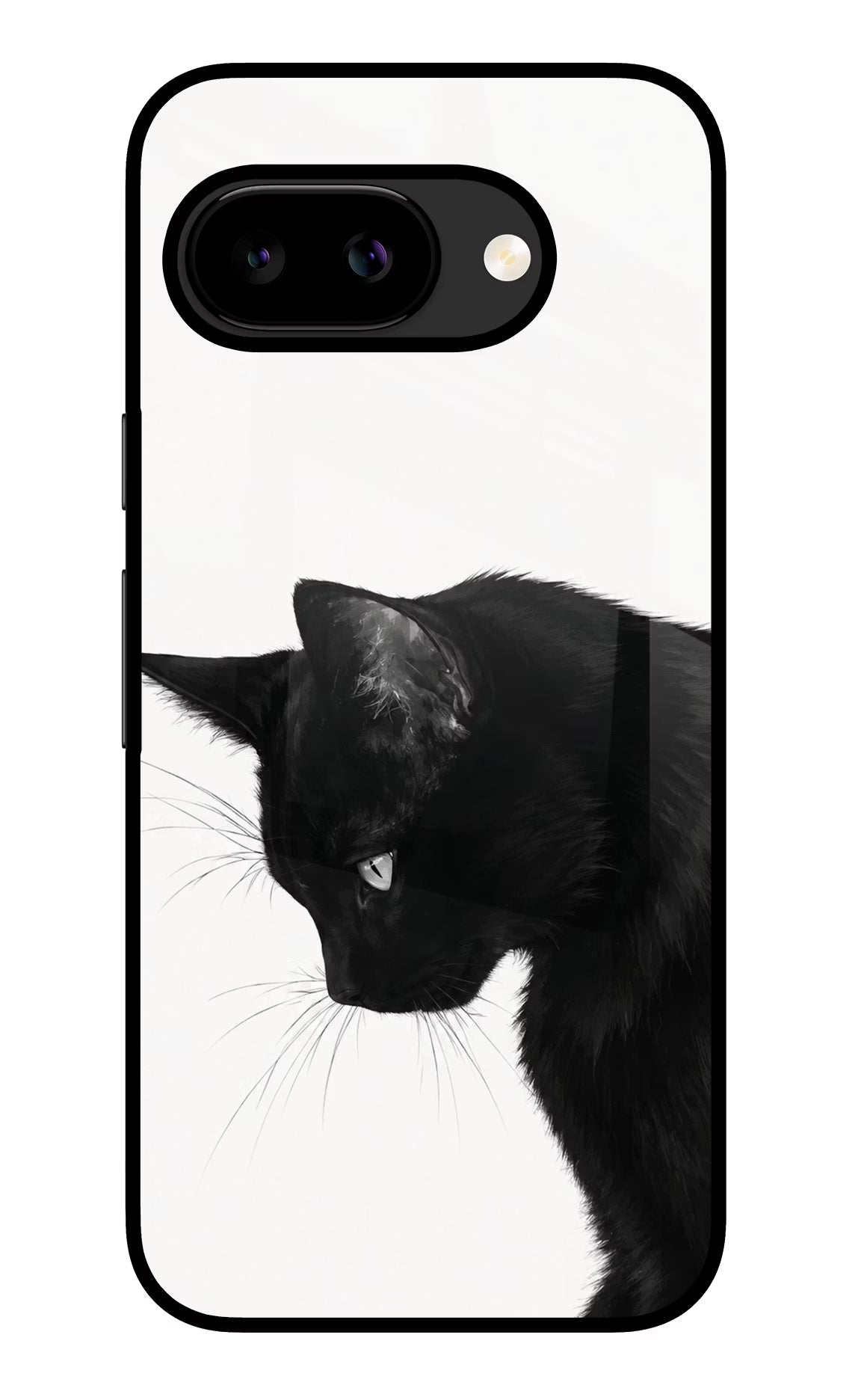 Shadow Gaze Google Pixel 9A Glass Case