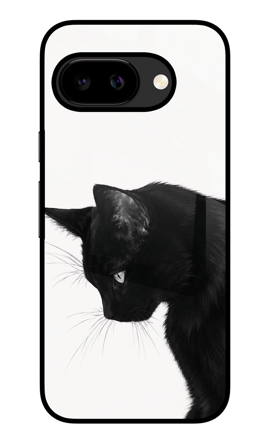 Shadow Gaze Google Pixel 9A Back Cover, Glass case