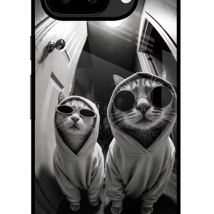 Hood Cats Google Pixel 9A Glass Case