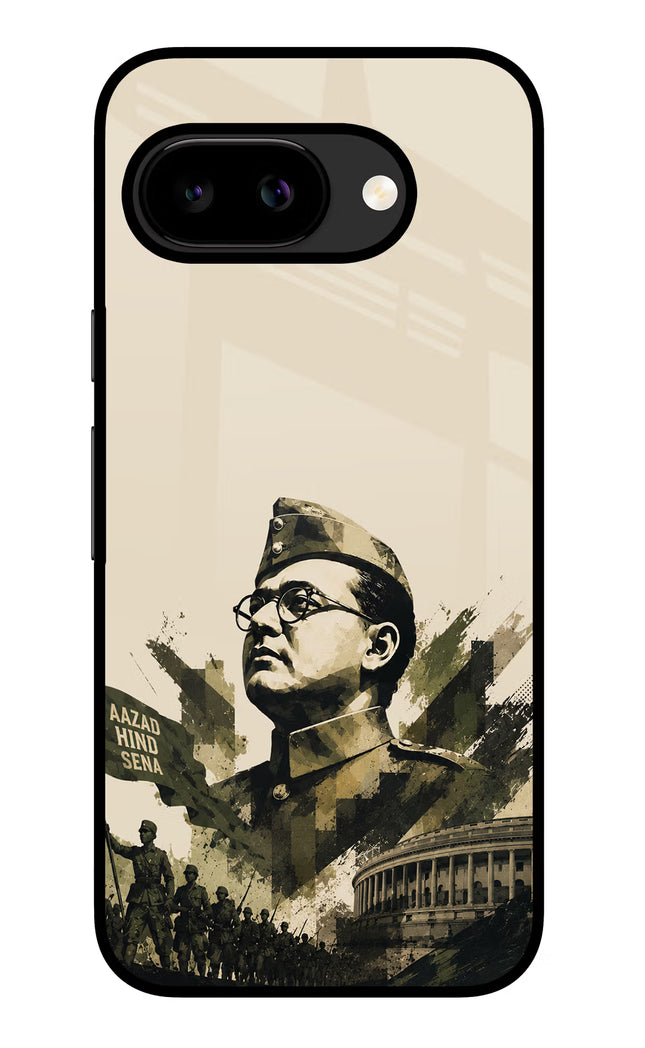 Netaji Rising Google Pixel 9A Glass Case