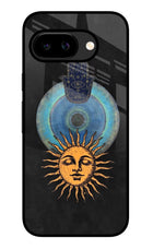 Divine Sun Google Pixel 9A Glass Case