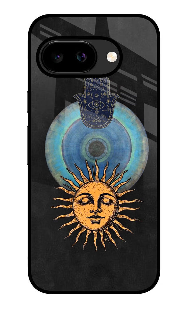 Divine Sun Google Pixel 9A Glass Case