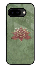 Lotus Grace Google Pixel 9A Glass Case