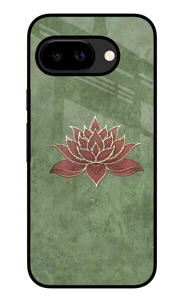 Lotus Grace Google Pixel 9A Glass Case