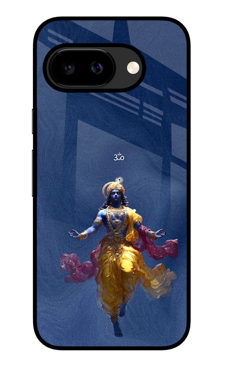 Cosmic Krishna Google Pixel 9A Back Cover, Glass case