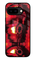 Fire Eye Google Pixel 9A Glass Case