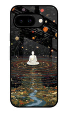 Space Monk Google Pixel 9A Glass Case