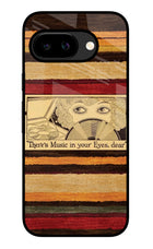 Vinyl Stripes Google Pixel 9A Glass Case