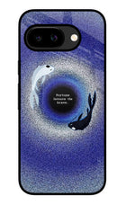 Dark Koi Google Pixel 9A Glass Case