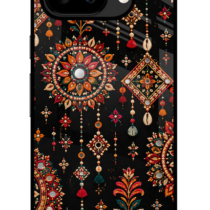 Boho Noir Google Pixel 9A Glass Case
