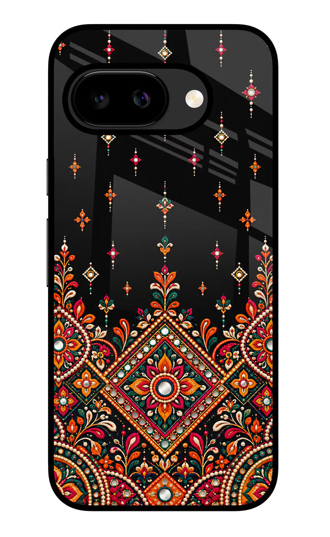 Noir Mehfil Google Pixel 9A Glass Case