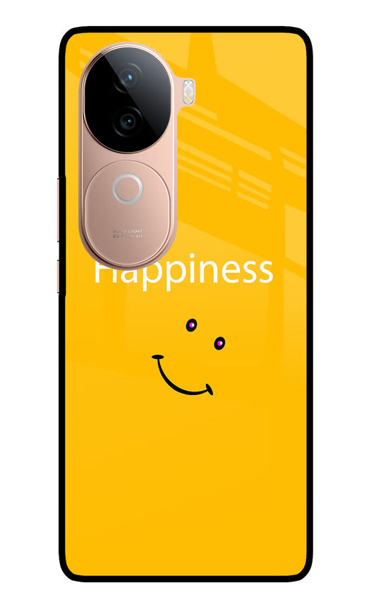Happiness With Smiley IQOO Z9s 5G Glass Case