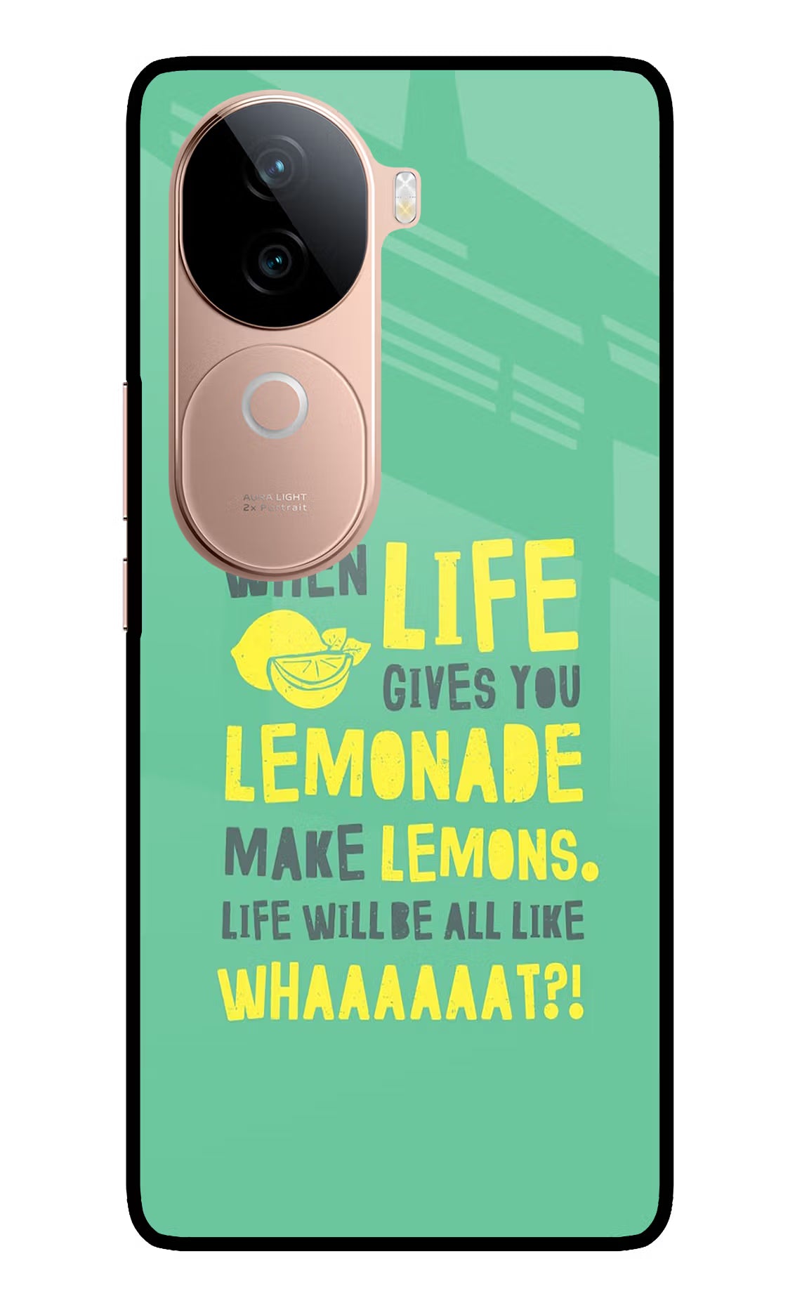 Quote IQOO Z9s 5G Glass Case Back Cover by Casekaro