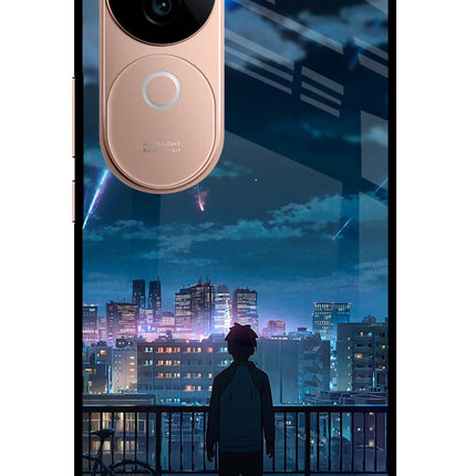 Anime IQOO Z9s 5G Glass Case Back Cover by Casekaro