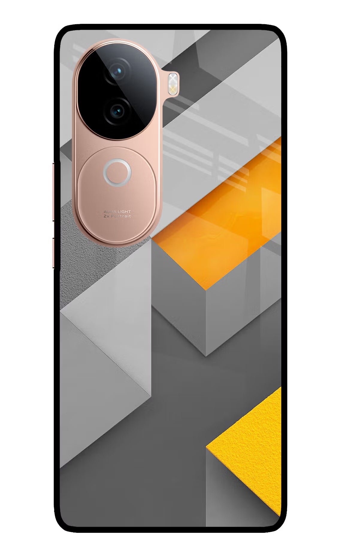 Abstract IQOO Z9s 5G Glass Case Back Cover by Casekaro