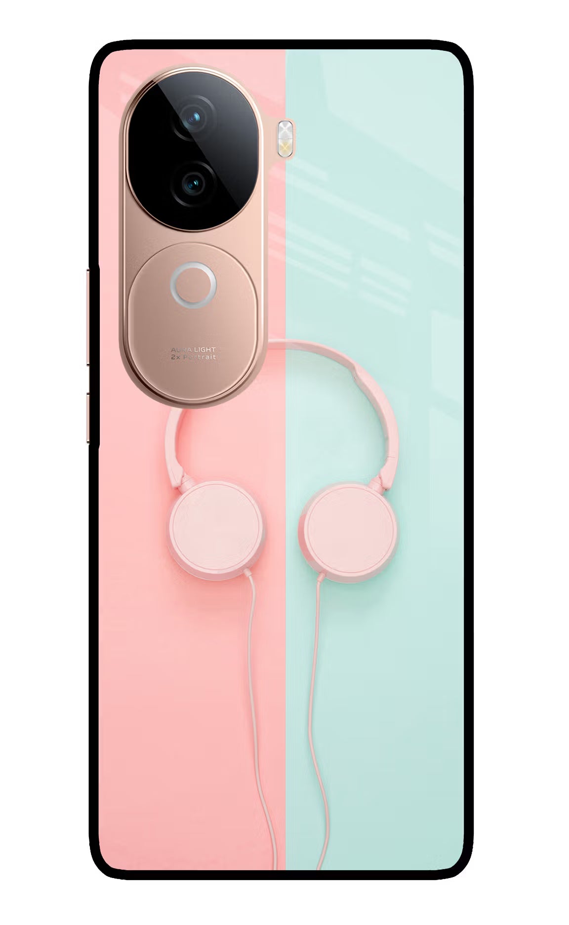 Music Lover IQOO Z9s 5G Glass Case Back Cover by Casekaro