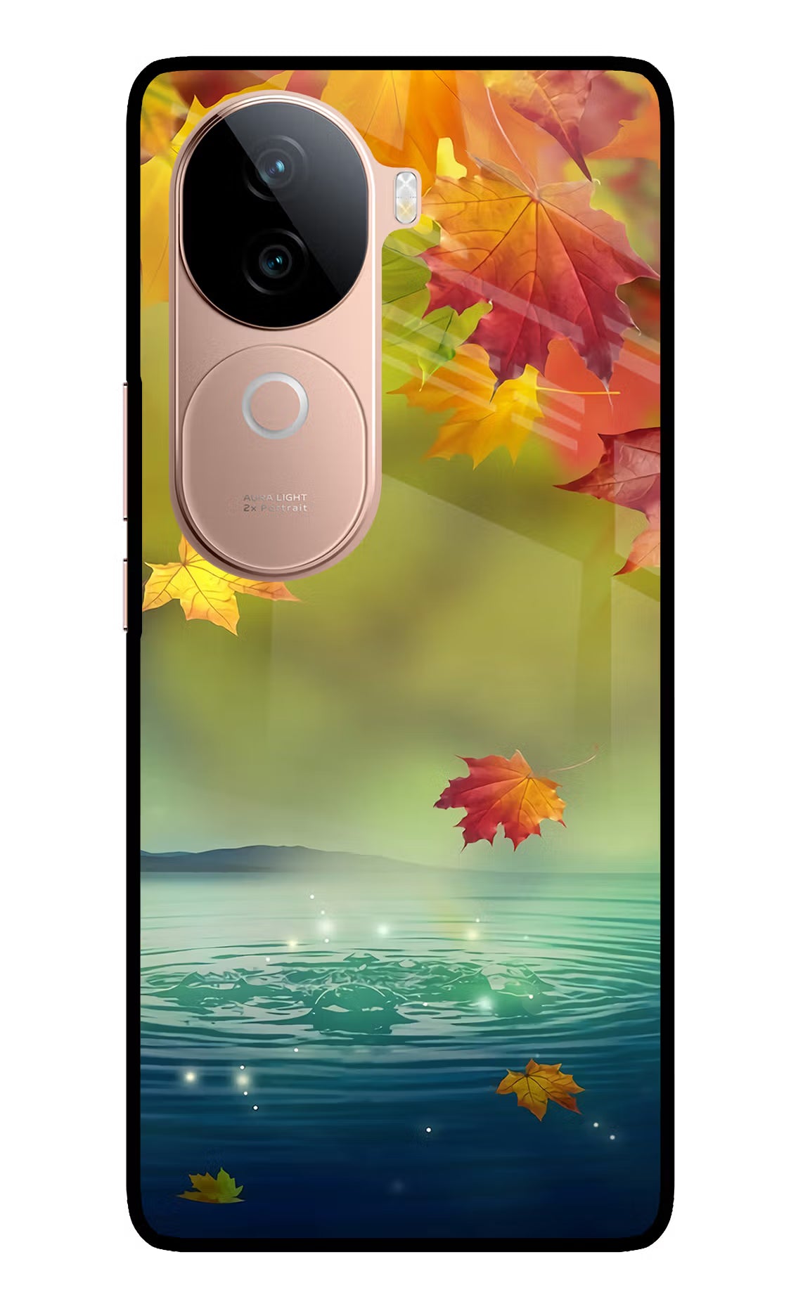 Flowers IQOO Z9s 5G Glass Case Back Cover by Casekaro
