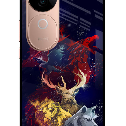 Game Of Thrones IQOO Z9s 5G Glass Case Back Cover by Casekaro