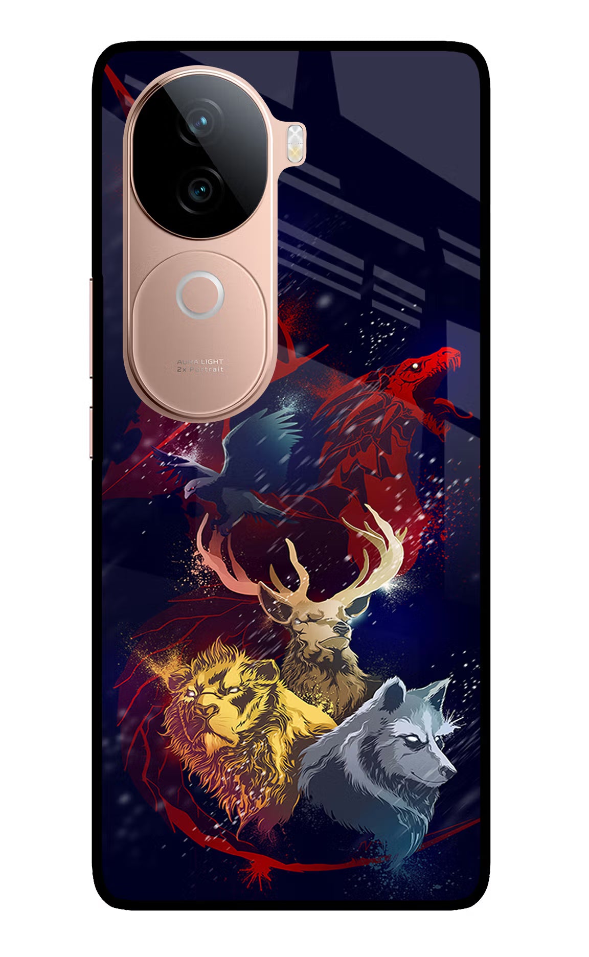 Game Of Thrones IQOO Z9s 5G Glass Case Back Cover by Casekaro