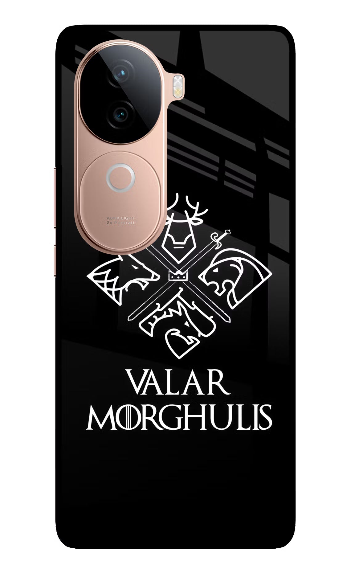 Valar Morghulis | Game Of Thrones IQOO Z9s 5G Glass Case Back Cover by Casekaro