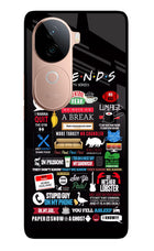 FRIENDS IQOO Z9s 5G Glass Case