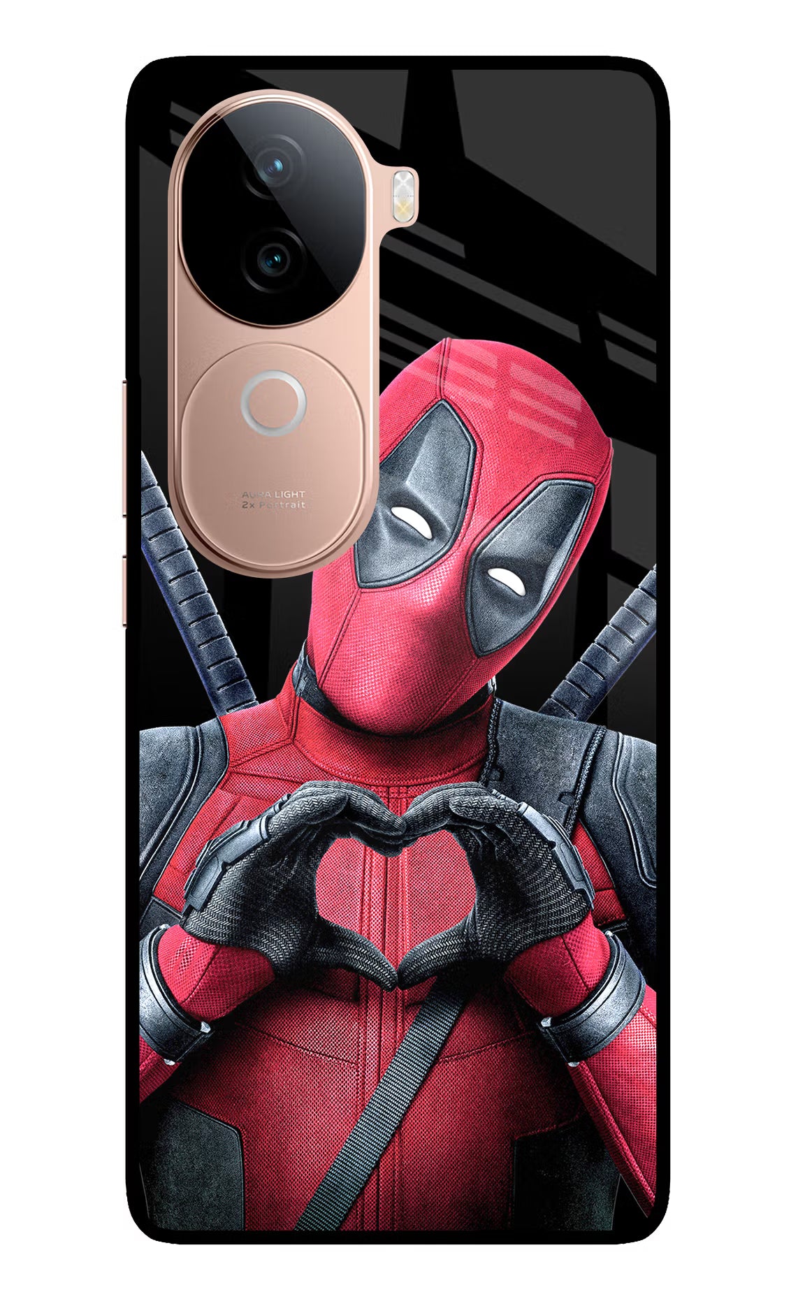 Deadpool IQOO Z9s 5G Glass Case