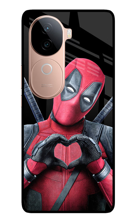 Deadpool IQOO Z9s 5G Glass Case