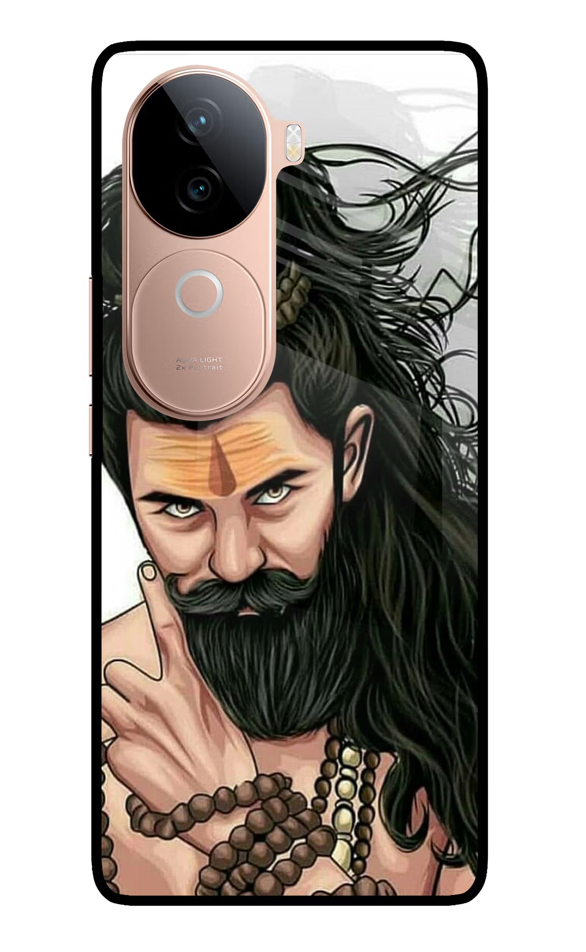 Mahadev IQOO Z9s 5G Glass Case Back Cover by Casekaro