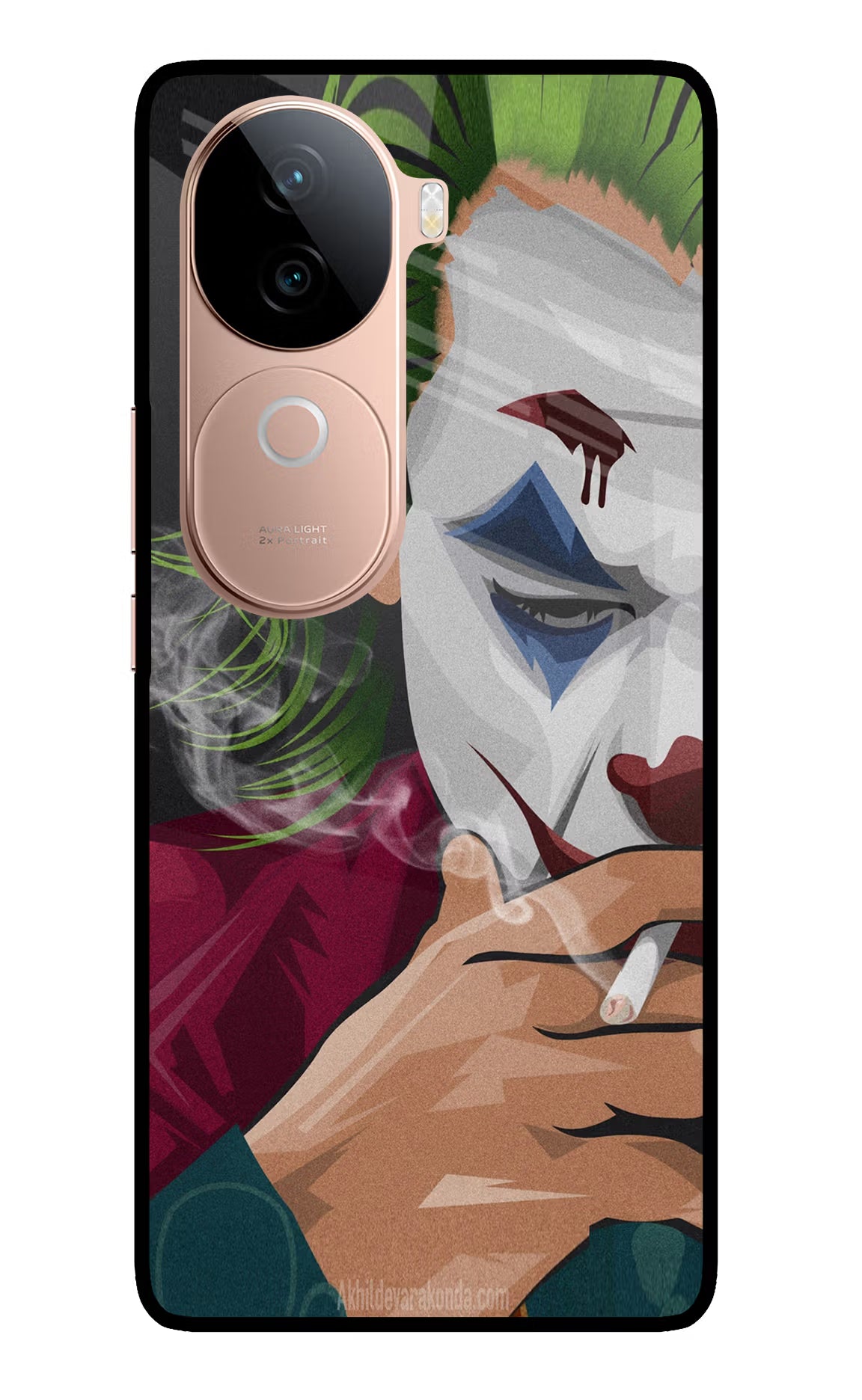 Joker Smoking IQOO Z9s 5G Glass Case