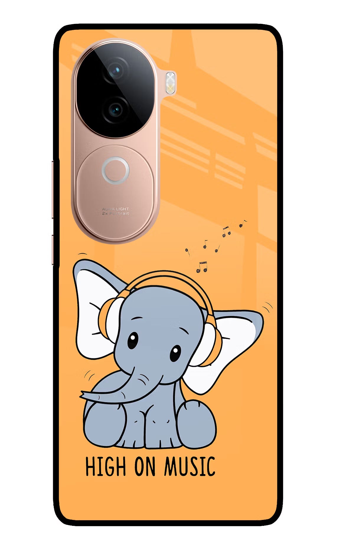 High On Music IQOO Z9s 5G Glass Case