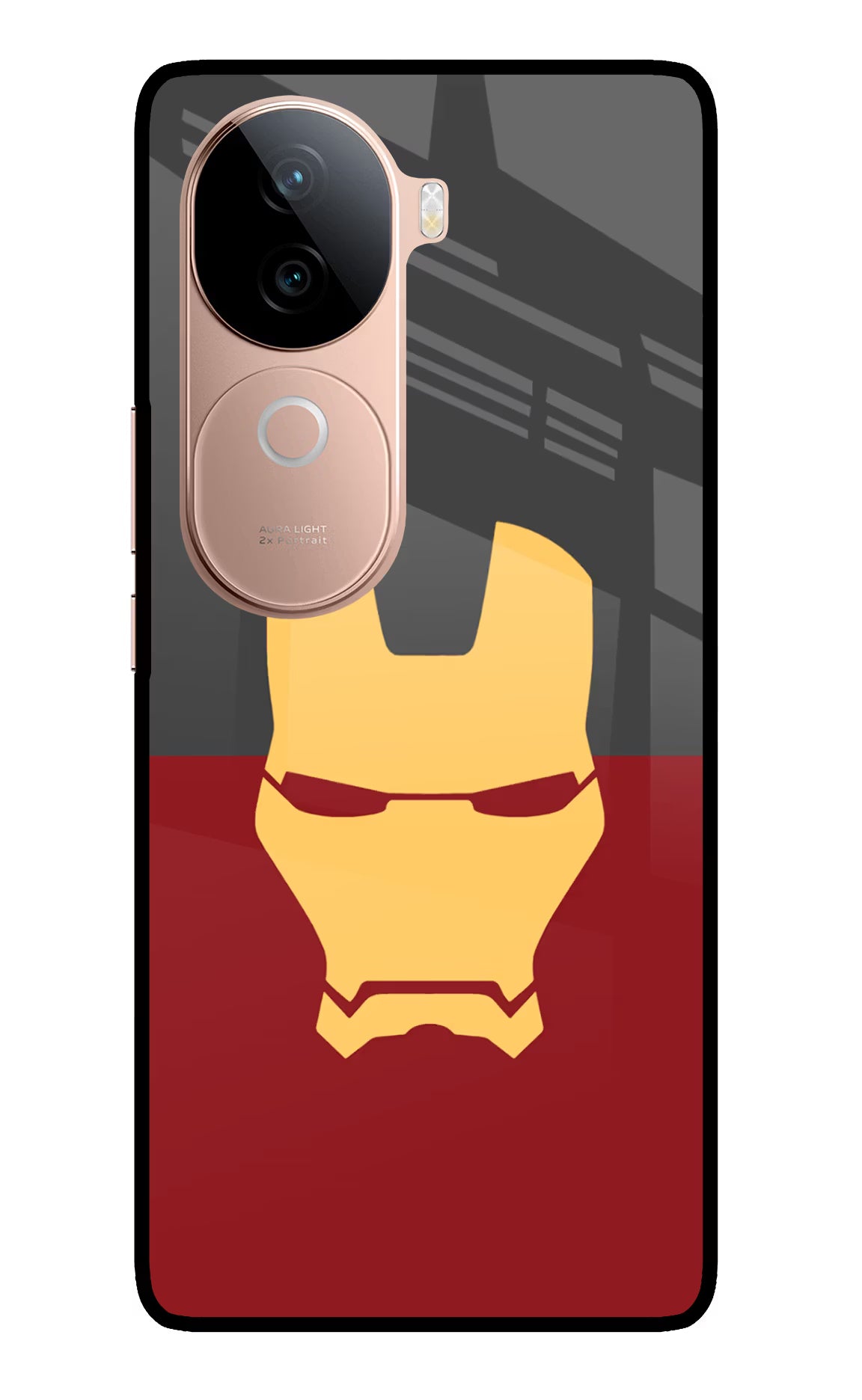 Ironman IQOO Z9s 5G Glass Case Back Cover by Casekaro
